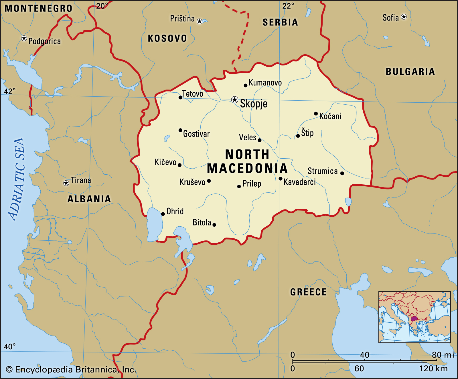 استكشاف جمال مقدونيا الشمالية